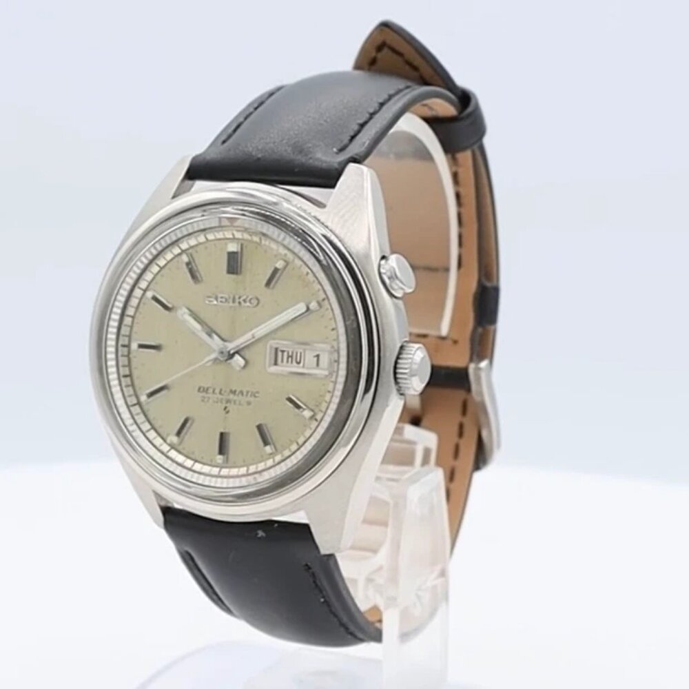 Vintage 1967 Seiko 4006-7020 Bell-Matic Men's Automatic Wristwatch Japan Steel